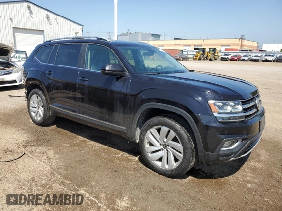2018 Volkswagen Atlas SEL with VIN 1V2MR2CA5JC530812, listed as a Copart auction lot 60638135 with 260,790 mi miles and Salvage title. Bid and sale history available at DreamBid. Image 4.