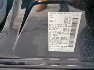 2020 Nissan Murano Platinum z VIN 5N1AZ2DJ4LN147966, wystawiony jako Copart lot #51111965 z przebiegiem 44 536 mil mil oraz Szkoda całkowita • Salvage title. Historia ofert i sprzedaży dostępna na DreamBid. Obrazek 14.