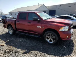 2016 Ram 1500 Tradesman with VIN 3C6RR7KT7GG262365, listed as a Copart auction lot 51218995 with 117,699 mi miles and Salvage title. Bid and sale history available at DreamBid. Image 4.
