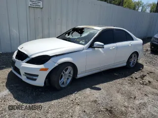 2013 Mercedes-Benz C 300 Sport with VIN WDDGF8AB6DR241726, listed as a Copart auction lot 54554925 with Not provided miles and Salvage title. Bid and sale history available at DreamBid. Image 1.