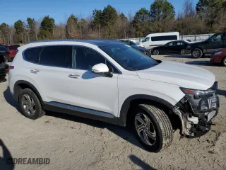 2021 Hyundai Santa Fe SEL with VIN 5NMS3DAJ7MH352545, listed as a Copart auction lot 45741865 with 82,156 mi miles and Salvage Title. Bid and sale history available at carsss.com. Image 4.