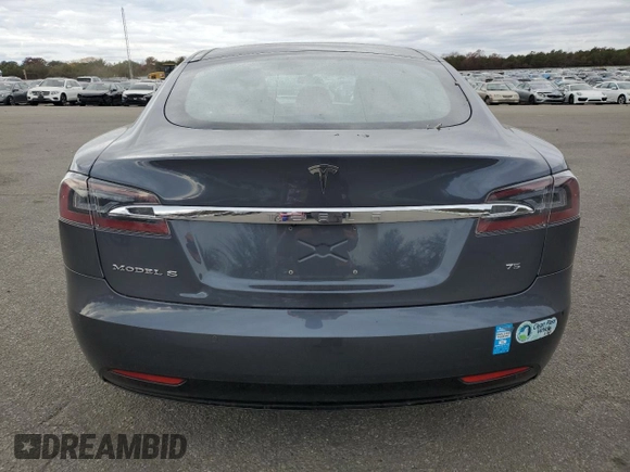 2017 Tesla Model S 60 with VIN 5YJSA1E14HF195384, listed as a Copart auction lot 78435364 with 49,736 mi miles and Salvage title. Bid and sale history available at DreamBid. Image 6.