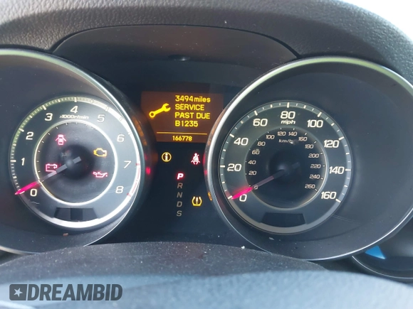 2010 Acura MDX Technology Pkg with VIN 2HNYD2H65AH525722, listed as a IAAI auction lot 41729833 with 166,778 mi miles. Bid and sale history available at carsss.com. Image 15.