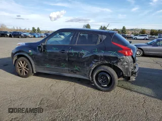 2014 Nissan Juke S with VIN JN8AF5MV8ET480692, listed as a Copart auction lot 47497285 with Not Provided miles and Salvage Title. Bid and sale history available at carsss.com. Image 2.