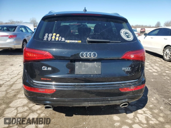 2015 Audi Q5 Premium Plus with VIN WA1LFAFP4FA059443, listed as a Copart auction lot 47361345 with 114,953 mi miles and Salvage Title. Bid and sale history available at carsss.com. Image 6.