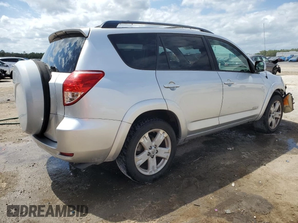 2007 Toyota RAV4 Sport with VIN JTMZD32V976026335, listed as a Copart auction lot 54867935 with 114,730 mi miles and Salvage Title. Bid and sale history available at carsss.com. Image 3.