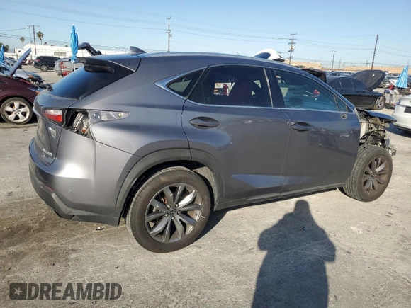 2015 Lexus NX 200t with VIN JTJYARBZXF2001005, listed as a Copart auction lot 50255945 with 97,496 mi miles and Salvage title. Bid and sale history available at DreamBid. Image 3.