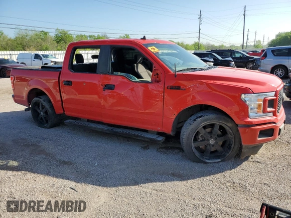 2020 Ford F-150 XL with VIN 1FTEW1CP8LKD89241, listed as a Copart auction lot 49597775 with 0 mi miles and Clean Title. Bid and sale history available at carsss.com. Image 4.
