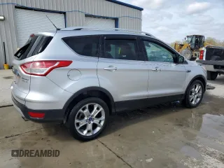 2015 Ford Escape Titanium with VIN 1FMCU0JX0FUA05189, listed as a Copart auction lot 51254255 with 150,304 mi miles and Salvage Title. Bid and sale history available at carsss.com. Image 3.
