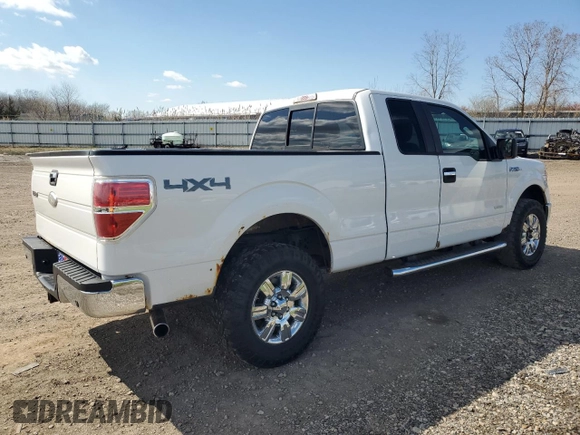 2012 Ford F-150 XL with VIN 1FTFX1ET1CFA54830, listed as a Copart auction lot 53489675 with 135,845 mi miles and Clean title. Bid and sale history available at DreamBid. Image 3.