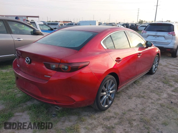 2023 Mazda 3 S Select with VIN 3MZBPABM6PM373381, listed as a IAAI auction lot 41938908 with 10,345 mi miles and . Bid and sale history available at DreamBid. Image 4.