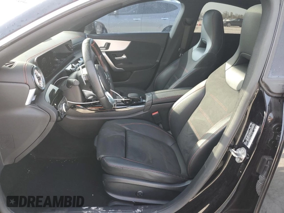 2022 Mercedes-Benz CLA 35 AMG with VIN W1K5J5BB2NN272578, listed as a Copart auction lot 42485465 with 28,671 mi miles and Salvage Title. Bid and sale history available at DreamBid. Image 7.