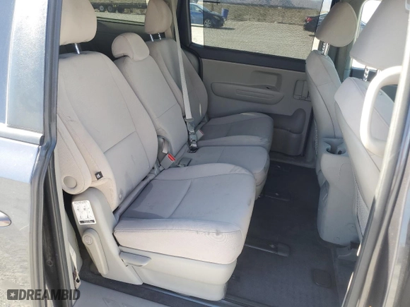 2015 Kia Sedona LX with VIN KNDMB5C1XF6075212, listed as a Copart auction lot 59140143 with NaN miles and Salvage Title. Bid and sale history available at carsss.com. Image 11.