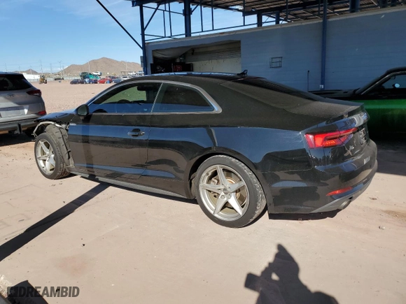 2019 Audi A5 Coupe Premium with VIN WAUSNAF5XKA014890, listed as a Copart auction lot 50365185 with 77,318 mi miles and Salvage Title. Bid and sale history available at carsss.com. Image 2.