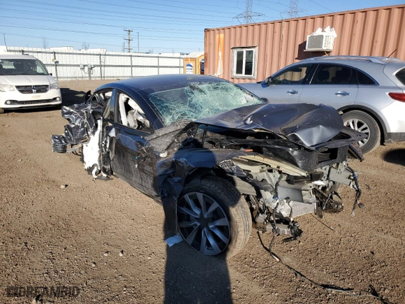 2025 Tesla Model 3 Long Range with VIN 5YJ3E1EB0SF904322, listed as a Copart auction lot 88986695 with 0 mi miles and Salvage Title. Bid and sale history available at carsss.com. Image 4.