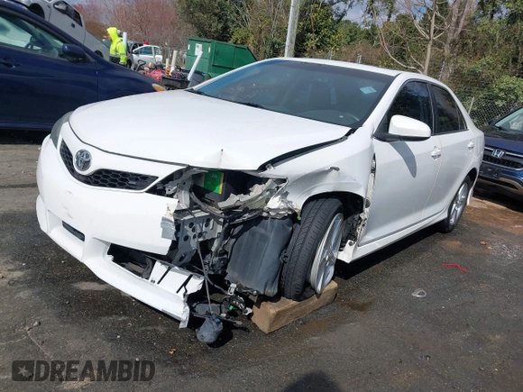 2012 Toyota Camry SE with VIN 4T1BK1FKXCU511032, listed as a IAAI auction lot 41715825 with 202,674 mi miles. Bid and sale history available at carsss.com. Image 2.