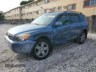 2007 Toyota RAV4 Sport with VIN JTMBD32V975078684, listed as a Copart auction lot 60661875 with 186,379 mi miles and Salvage title. Bid and sale history available at DreamBid. Image 1.