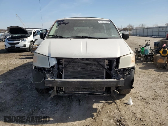 2008 Dodge Grand Caravan SE with VIN 2D8HN44H78R704047, listed as a Copart auction lot 47774145 with 219,316 mi miles and Salvage Title. Bid and sale history available at DreamBid. Image 5.