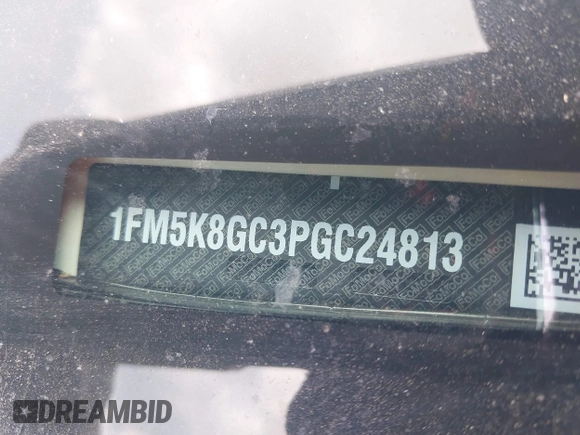 2023 Ford Explorer ST z VIN 1FM5K8GC3PGC24813, wystawiony jako IAAI lot #42131563 z przebiegiem 14 892 mil mil oraz . Historia ofert i sprzedaży dostępna na DreamBid. Obrazek 9.