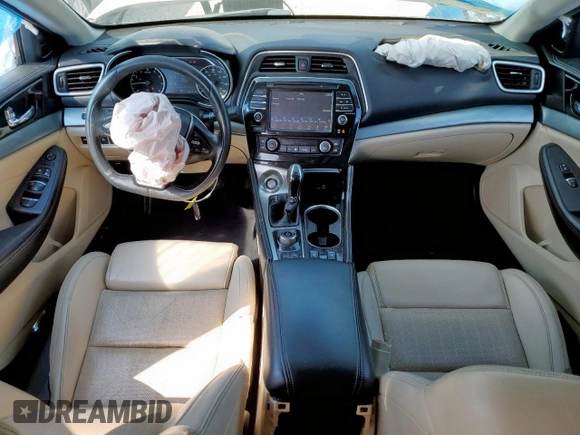 2016 Nissan Maxima S with VIN 1N4AA6AP5GC408105, listed as a Copart auction lot 59423595 with 97,608 mi miles and Salvage title. Bid and sale history available at DreamBid. Image 8.