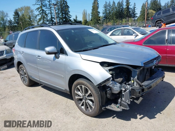 2018 Subaru Forester Touring with VIN JF2SJGWC0JH523099, listed as a IAAI auction lot 42034873 with 25,763 mi miles. Bid and sale history available at carsss.com. Image 13.