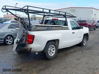 2015 Chevrolet Silverado 1500 Work Truck with VIN 1GCNCPEC1FZ402817, listed as a IAAI auction lot 41209001 with 200,234 mi miles. Bid and sale history available at carsss.com. Image 4.