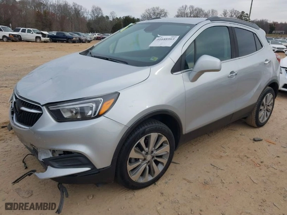 2020 Buick Encore Preferred with VIN KL4CJASBXLB003053, listed as a IAAI auction lot 41688903 with 121,572 mi miles. Bid and sale history available at carsss.com. Image 2.