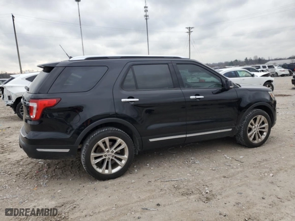 2019 Ford Explorer Limited with VIN 1FM5K8FH6KGB52401, listed as a Copart auction lot 85208344 with 105,006 mi miles and Salvage Title. Bid and sale history available at carsss.com. Image 3.