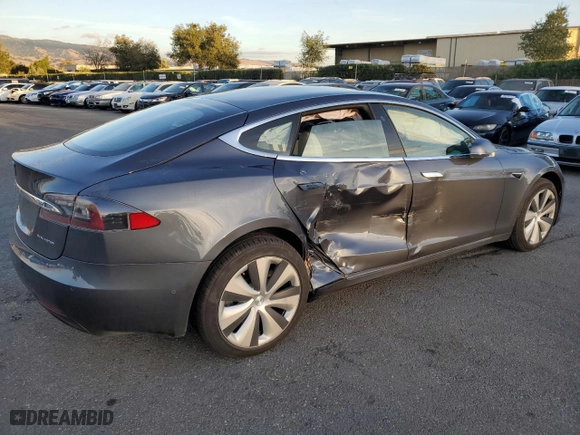 2020 Tesla Model S Long Range with VIN 5YJSA1E25LF396776, listed as a Copart auction lot 80479184 with 83,877 mi miles and Salvage Title. Bid and sale history available at carsss.com. Image 3.