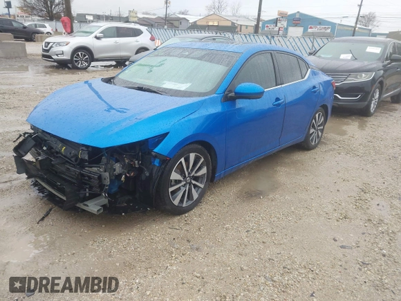 2020 Nissan Sentra SV with VIN 3N1AB8CV1LY233015, listed as a IAAI auction lot 41935081 with 95,842 mi miles and . Bid and sale history available at DreamBid. Image 17.