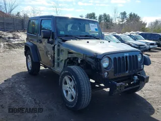 2017 Jeep Wrangler Sport with VIN 1C4AJWAG4HL722176, listed as a IAAI auction lot 41699752 with 72,491 mi miles and . Bid and sale history available at DreamBid. Image 1.