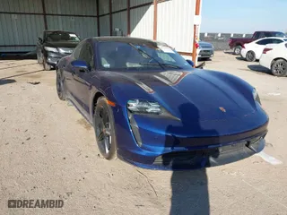 2020 Porsche Taycan Turbo with VIN WP0AC2Y10LSA72607, listed as a IAAI auction lot 41154578 with 16,639 mi miles. Bid and sale history available at carsss.com. Image 1.