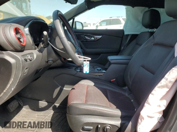 2023 Chevrolet Blazer RS с VIN 3GNKBKRS9PS235722, выставлен на аукционе Copart как лот 53545285 с пробегом 17 683 миль миль и Списание • Salvage title. История ставок и продаж доступна на DreamBid. Изображение 7.