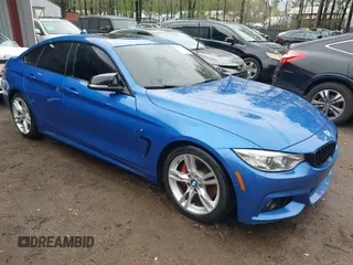 2017 BMW 4 Series 430i z VIN WBA4F7C59HG438578, wystawiony jako IAAI lot #41972301 z przebiegiem 77 506 mil mil oraz . Historia ofert i sprzedaży dostępna na DreamBid. Obrazek 1.