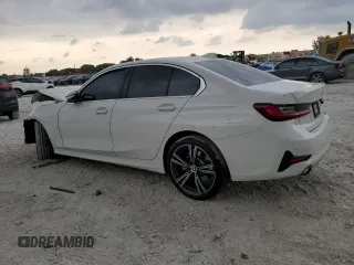 2022 BMW 3 Series 330i with VIN 3MW5R1J02N8C36224, listed as a Copart auction lot 50513865 with 22,084 mi miles and Non Repairable. Bid and sale history available at carsss.com. Image 2.