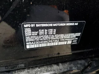 2024 BMW 7 Series 740i с VIN WBA23EH03RCP67352, выставлен на аукционе Copart как лот 78083904 с пробегом 2 871 миль миль и Чистый • Clean title. История ставок и продаж доступна на DreamBid. Изображение 12.