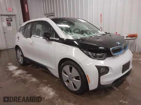 2015 BMW i3 z VIN WBY1Z4C53FV504836, wystawiony jako IAAI lot #41155614 z przebiegiem 66 910 mil mil oraz . Historia ofert i sprzedaży dostępna na DreamBid. Obrazek 1.