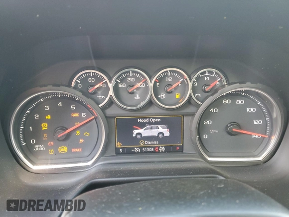 2021 Chevrolet Suburban RST z VIN 1GNSKEKD1MR390115, wystawiony jako Copart lot #73106224 z przebiegiem 51 308 mil mil oraz Szkoda całkowita • Salvage title. Historia ofert i sprzedaży dostępna na DreamBid. Obrazek 9.