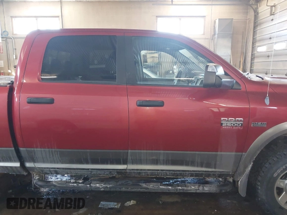 2010 Dodge Ram 2500 SLT with VIN 3D7TT2CT5AG126072, listed as a IAAI auction lot 41620574 with 108,709 mi miles. Bid and sale history available at carsss.com. Image 13.