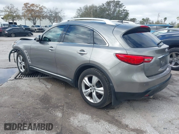 2009 Infiniti FX with VIN JNRAS18U39M101020, listed as a IAAI auction lot 41663215 with 210,583 mi miles and . Bid and sale history available at DreamBid. Image 3.