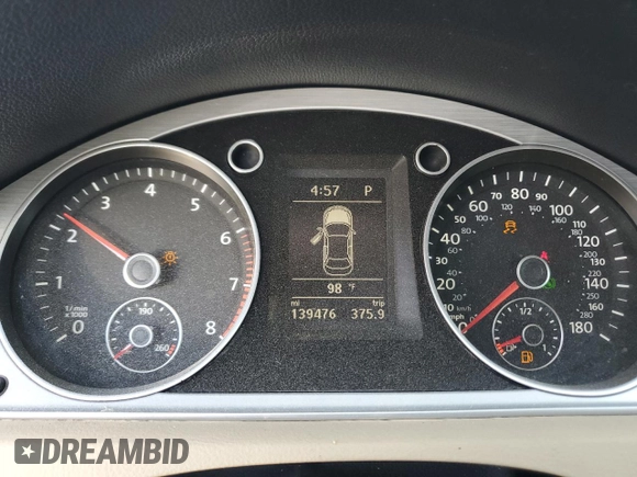 2014 Volkswagen CC R-Line with VIN WVWBN7AN7EE537598, listed as a Copart auction lot 73974244 with 139,476 mi miles and Salvage Title. Bid and sale history available at carsss.com. Image 9.