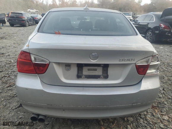 2006 BMW 3 Series 330i with VIN WBAVB33556PS06775, listed as a Copart auction lot 79333994 with 88,012 mi miles and Salvage Title. Bid and sale history available at carsss.com. Image 6.