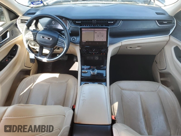 2021 Jeep Grand Cherokee Limited z VIN 1C4RJKBG4M8148511, wystawiony jako Copart lot #55332045 z przebiegiem 83 909 mil mil oraz Czysty tytuł • Clean title. Historia ofert i sprzedaży dostępna na DreamBid. Obrazek 8.
