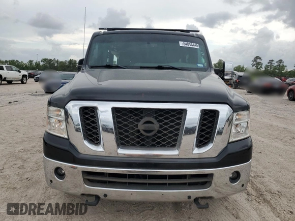 2017 Nissan NV SL z VIN 5BZAF0AA3HN850343, wystawiony jako Copart lot #54843445 z przebiegiem 129 144 mil mil oraz Szkoda całkowita • Salvage title. Historia ofert i sprzedaży dostępna na DreamBid. Obrazek 5.
