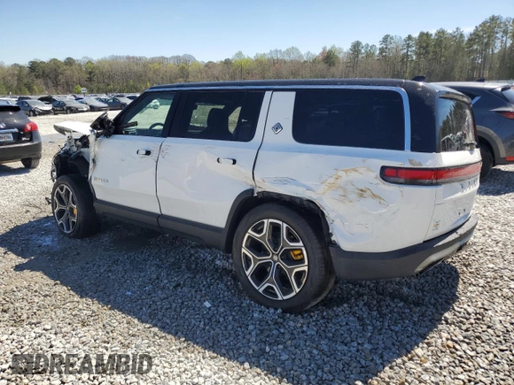 2024 Rivian R1S Adventure z VIN 7PDSGABA7RN034025, wystawiony jako Copart lot #49332795 z przebiegiem Nie podano mil oraz Szkody całkowita. Historia ofert i sprzedaży dostępna na DreamBid. Obrazek 2.