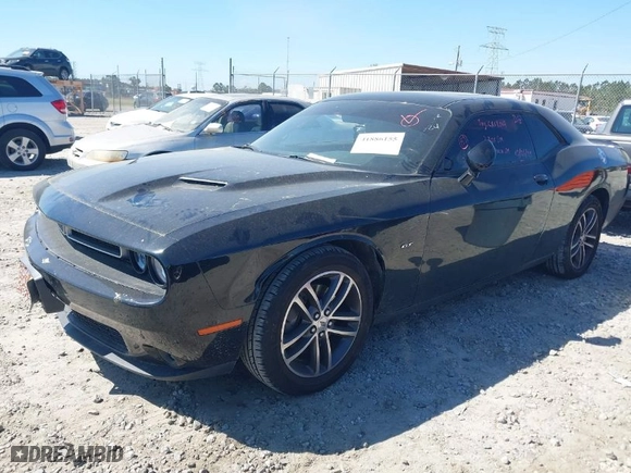 2018 Dodge Challenger GT with VIN 2C3CDZGG6JH229972, listed as a IAAI auction lot 41886155 with 75,067 mi miles. Bid and sale history available at carsss.com. Image 2.