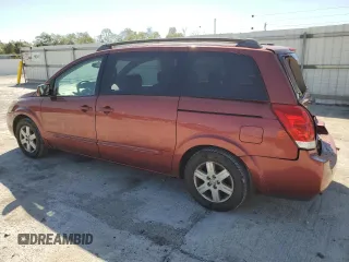 2004 Nissan Quest SL with VIN 5N1BV28U34N352071, listed as a Copart auction lot 74121254 with 0 mi miles and Salvage Title. Bid and sale history available at carsss.com. Image 2.