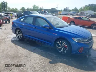 2022 Volkswagen Jetta GLI Autobahn with VIN 3VW2T7BU1NM023927, listed as a IAAI auction lot 42104915 with 17,016 mi miles and . Bid and sale history available at DreamBid. Image 1.