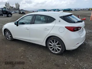 2017 Mazda 3 Grand Touring with VIN JM1BN1M37H1116869, listed as a Copart auction lot 51706765 with 86,334 mi miles and Salvage Title. Bid and sale history available at DreamBid. Image 2.