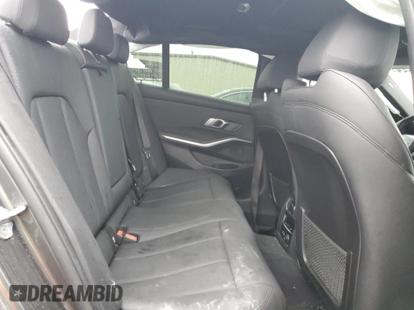 2019 BMW 3 Series 330i with VIN 3MW5R1J53K8B00546, listed as a Copart auction lot 82967224 with 0 mi miles and Salvage Title. Bid and sale history available at carsss.com. Image 10.